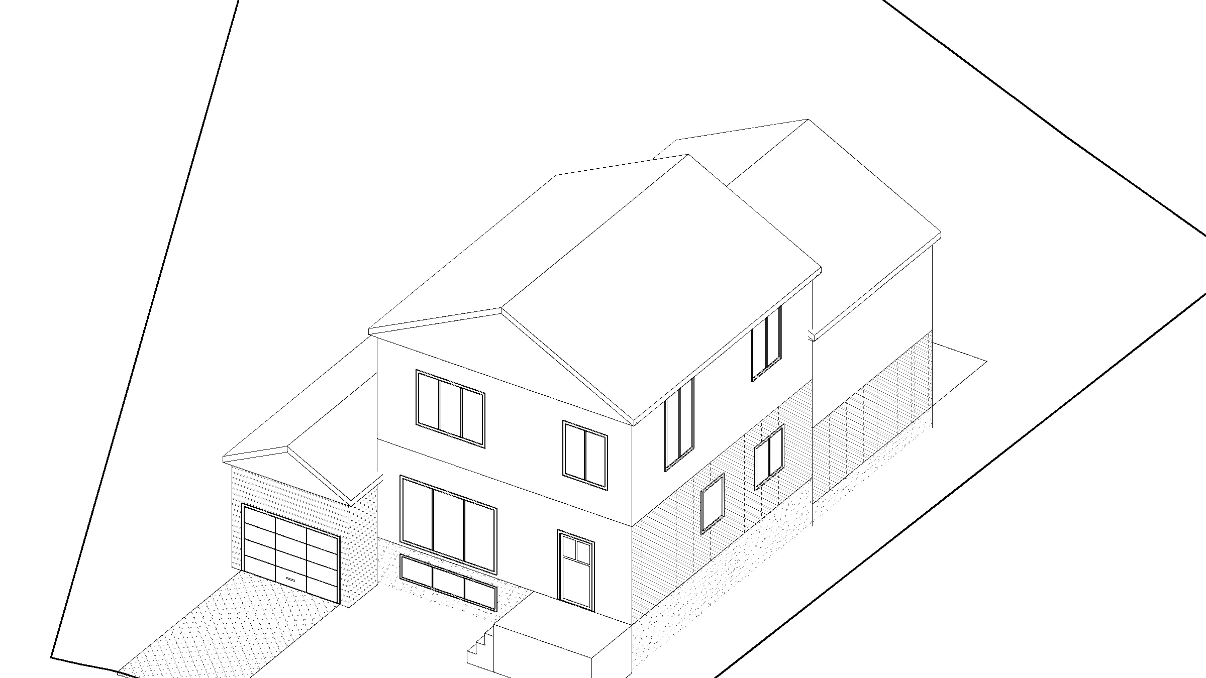 2 Storey Detached Dwelling scanned property 3D model