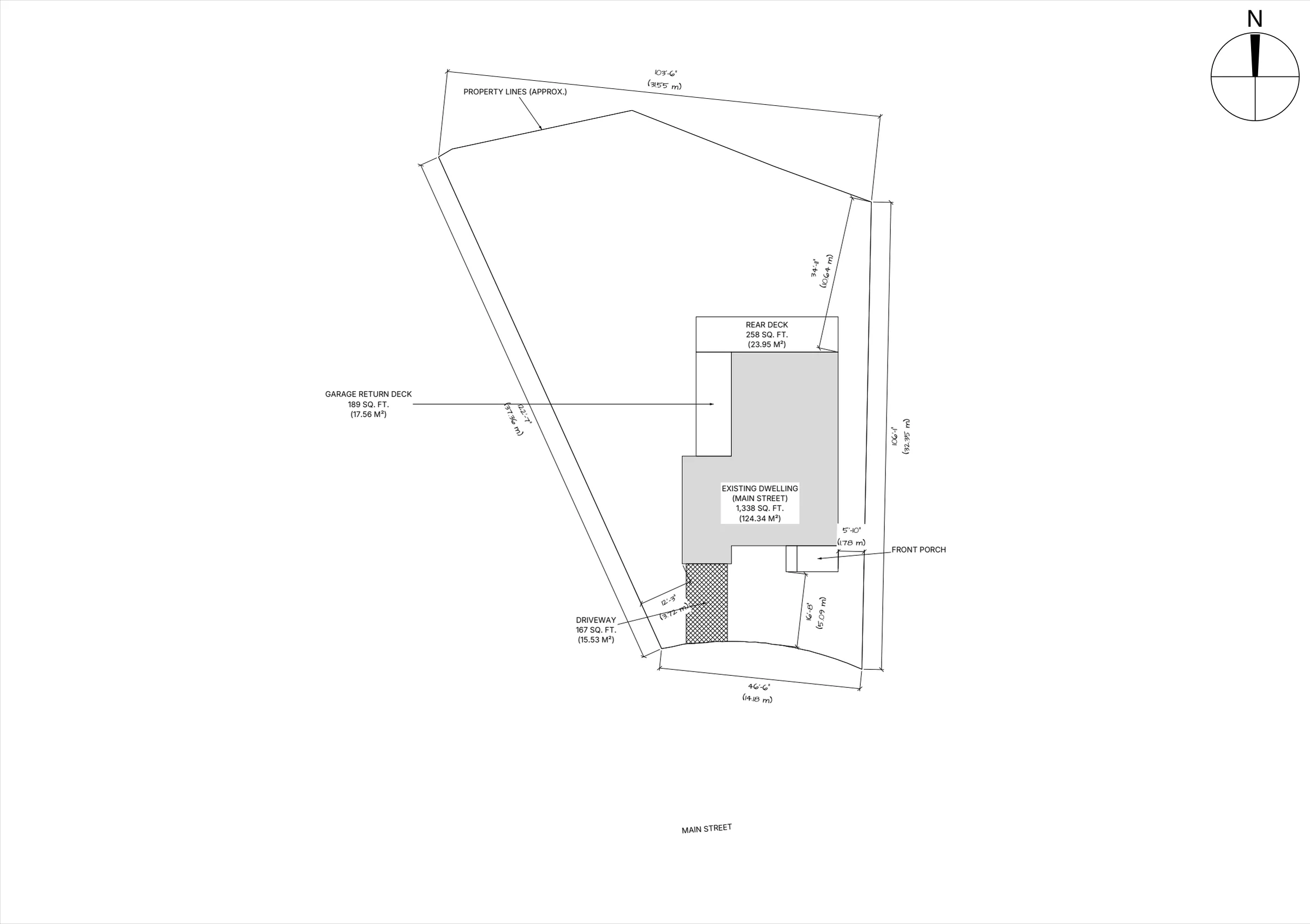 2 Storey Detached Dwelling site plan preview